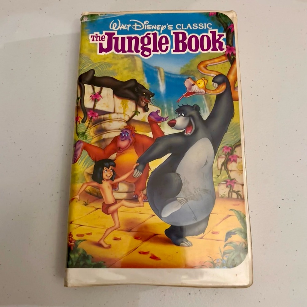 Disney’s The Jungle Book Black Diamond The Classics VHS Movie 1122